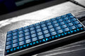 Tai-Hao Navy Blue THT Backlit 65 Key Double Shot PBT Low Profile Keycap Set