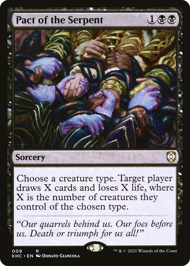 Pact of the Serpent - 9 - (Commander: Kaldheim)