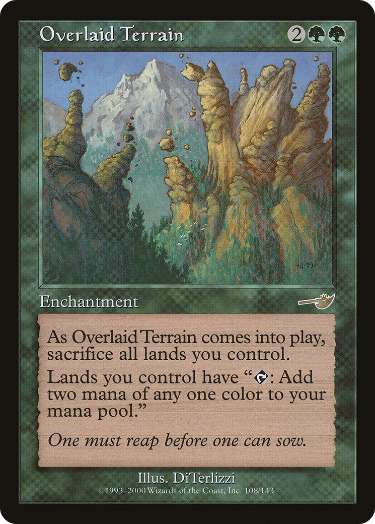 Overlaid Terrain (NMS-108) - Nemesis Foil