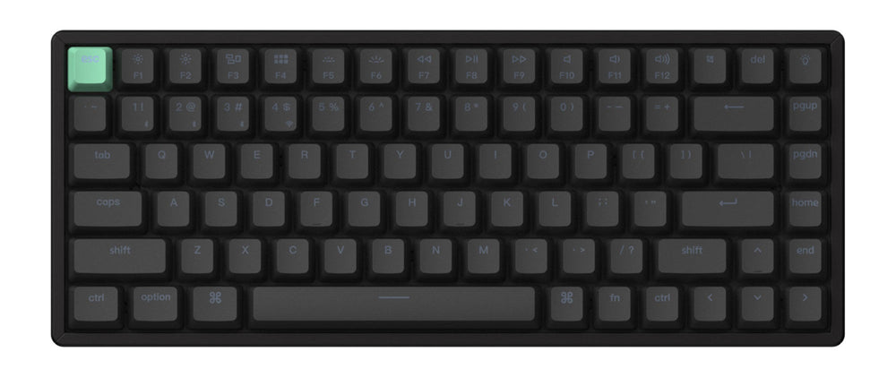 Keychron K2 HE TMR Black 75% Aluminum Wireless Keyboard