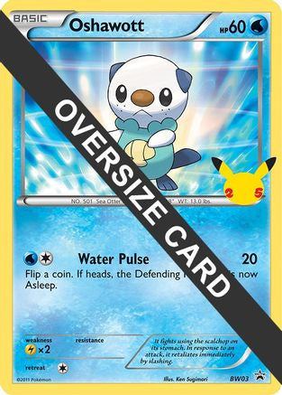 Oshawott Bw03 1st Partner Pack