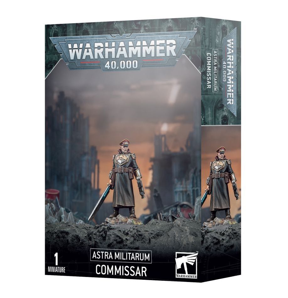Warhammer 40000 Astra Militarum Commissar