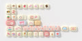 Akko Piggy Party 139 Key MOG Profile Dye Sub PBT Keycap Set