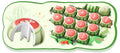 Akko Watermelon 138 Key MOG Profile Dye Sub PBT Keycap Set
