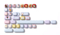 Akko Good Luck Charm 138 Key MOG Profile Dye Sub PBT Keycap Set