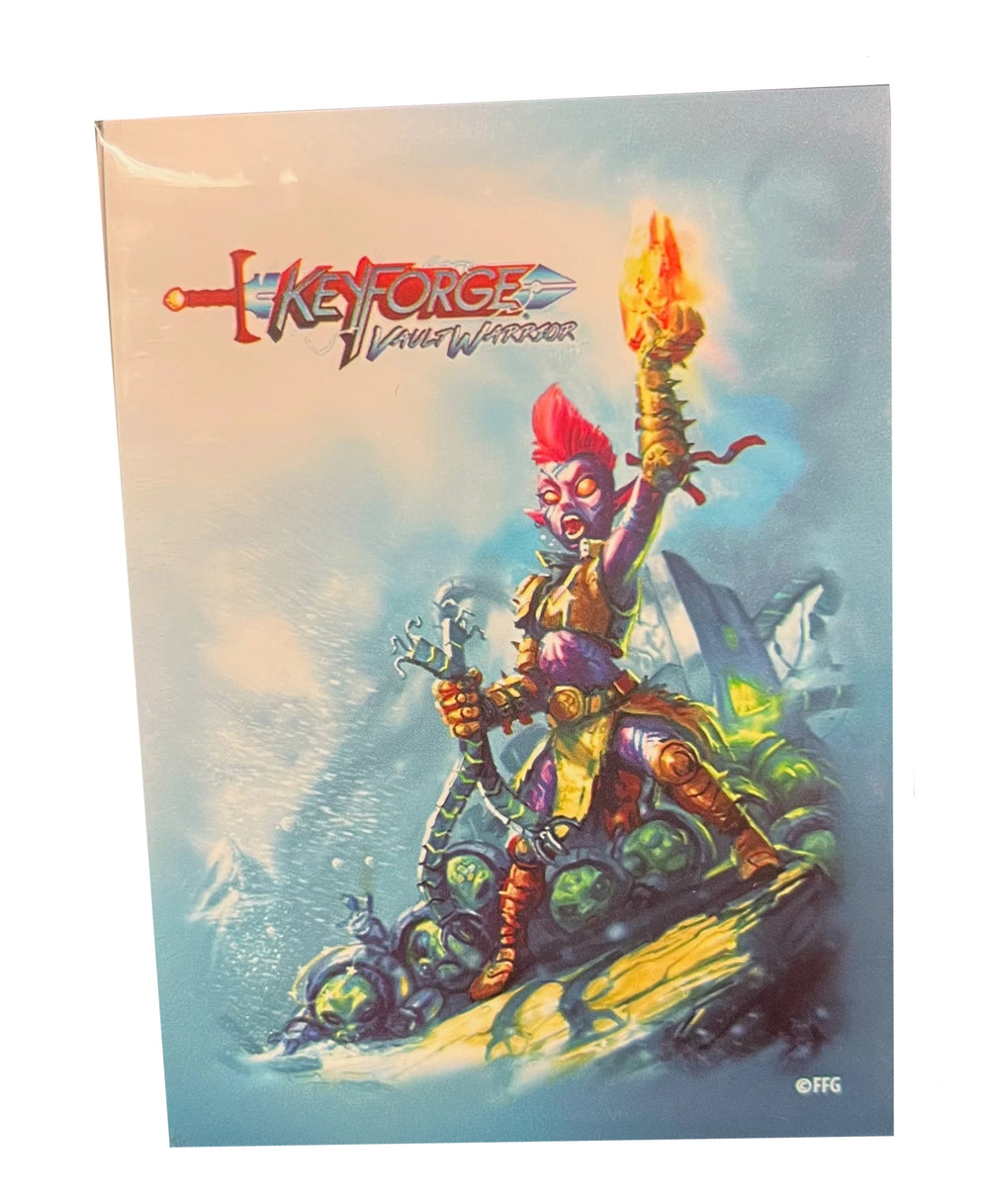 KeyForge Art Sleeves Vault Warrior