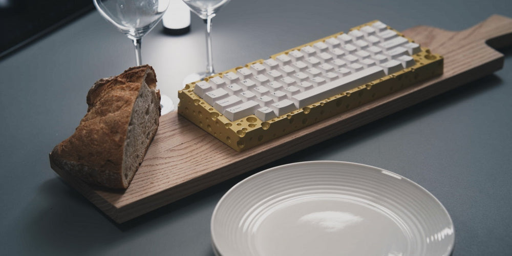 Keebwerk Swiss Cheeseboard Barebones DIY Keyboard Kit
