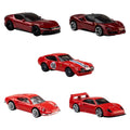 Hot Wheels - Ferrari Vehicle 5-Pack -  SEALED CASE OF 12 - Die-Cast Metal MTJLN12