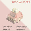 Womier Rose Whisper POM 42g Linear PCB Mount Switch