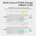 Vortex Multix TKL VIA Autumn Hotswap Wireless Keyboard