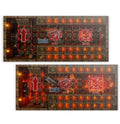 Blood Bowl Chaos Dwarf Team Double-Sided Pitch and Dugouts Set