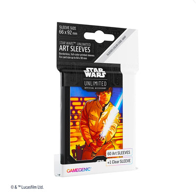 Star Wars Unlimited Art Card Sleeves Luke Skywalker