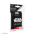 Star Wars Unlimited Art Card Sleeves Space Red