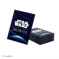 Star Wars Unlimited Art Card Sleeves Space Blue Double Sleeving Pack