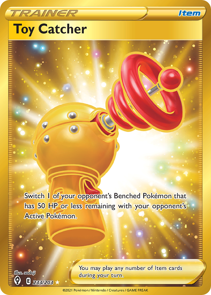 Toy Catcher 233 203 Evolving Skies Holofoil
