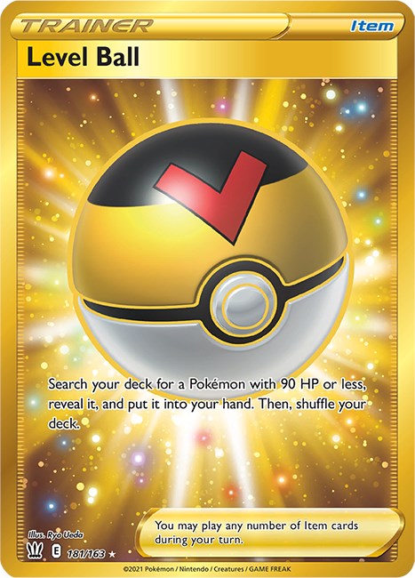 Level Ball (Secret) - 181/163 - (SWSH05: Battle Styles)