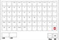 Tai-Hao White THT Backlit 65 Key Double Shot PBT Low Profile Keycap Set