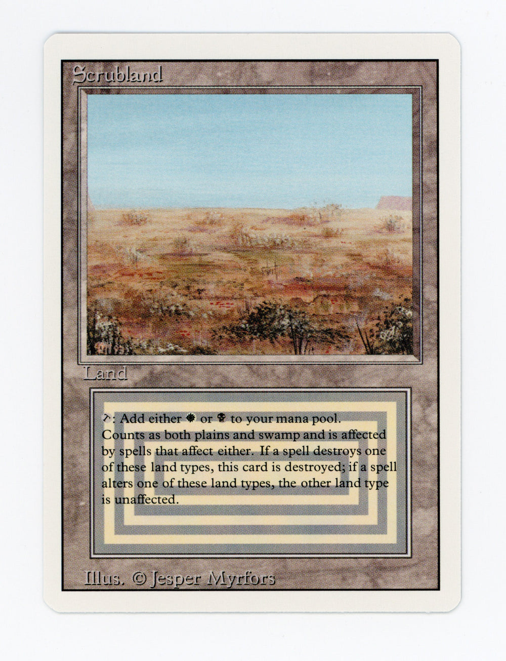 Scrubland — ID 17105