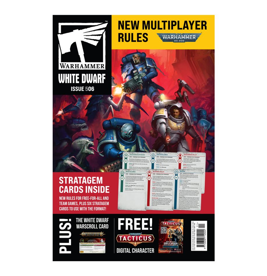 Warhammer White Dwarf Magazine Issue 506 (Nov 24)