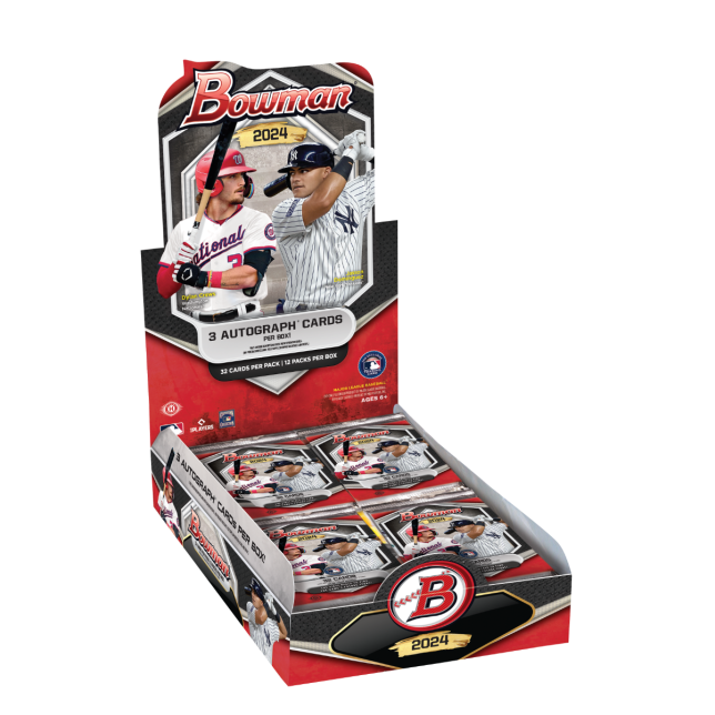 2024 Bowman Baseball Jumbo 8 Box Case