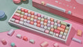 Chilkey Unicorn 170 Key DDA Profile Dye Sub PBT Keycap Set