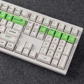 Keychron Green Pulsation 140 Key Cherry Profile Dye Sub PBT Keycap Set