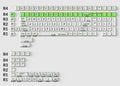 Keychron Green Pulsation 140 Key Cherry Profile Dye Sub PBT Keycap Set