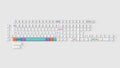 Keychron Pixel Sunset 139 Key Cherry Profile Dye Sub PBT Keycap Set