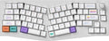 Keychron Pixel Sunset 139 Key Cherry Profile Dye Sub PBT Keycap Set