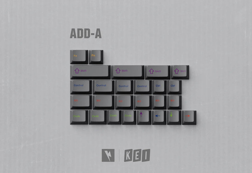 Key Kobo COL Double Shot ABS Keycap Set