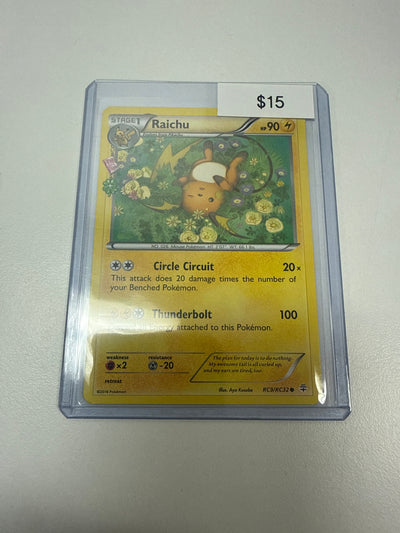 Pokemon Raichu Radiant #rc9/rc32