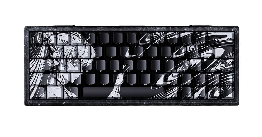 WLMOUSE Ying63 HE 8K Forged Carbon Fiber RGB Keyboard