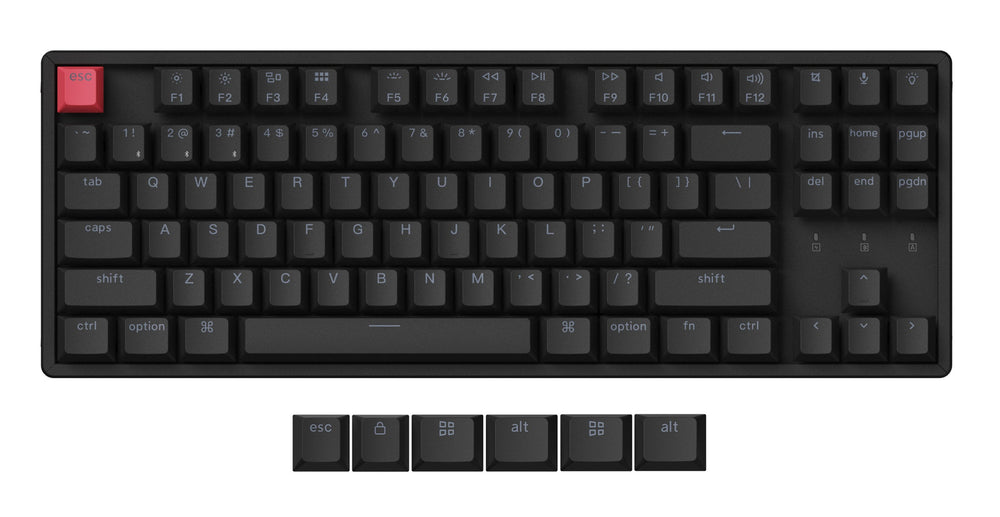 Keychron K8 QMK V2 Aluminum Hotswap Wireless RGB Keyboard