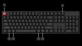 Keychron K10 QMK V2 Hotswap Wireless White LED Keyboard