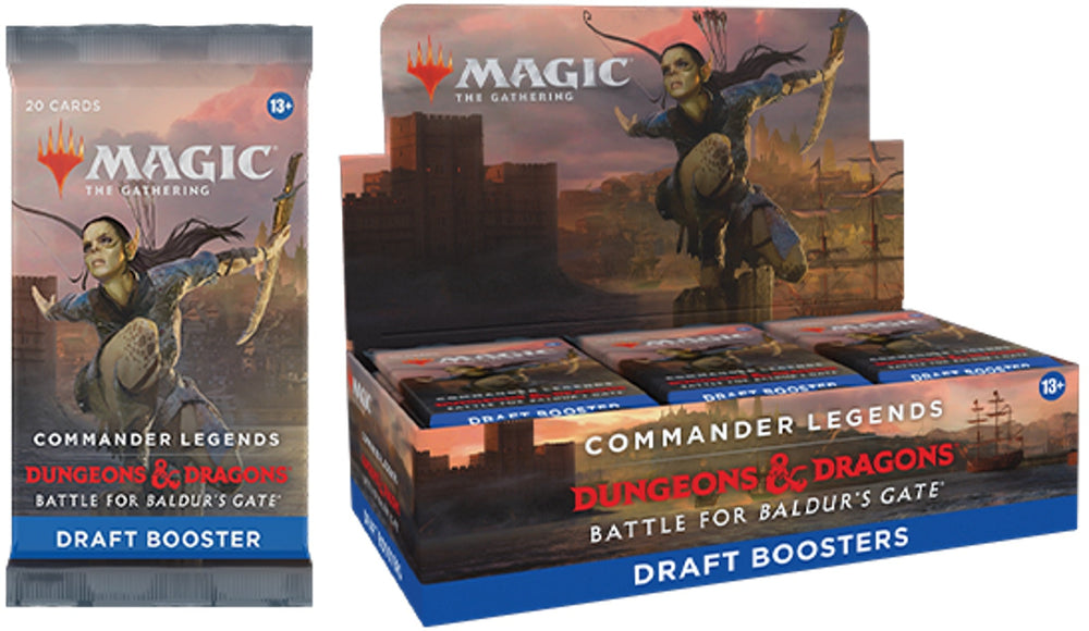 Magic The Gathering Commander Legends Baldurs Gate Draft Booster Pack