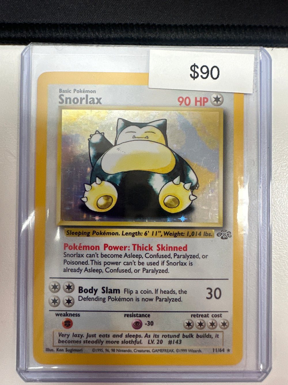 Pokemon Snorlax 11/64