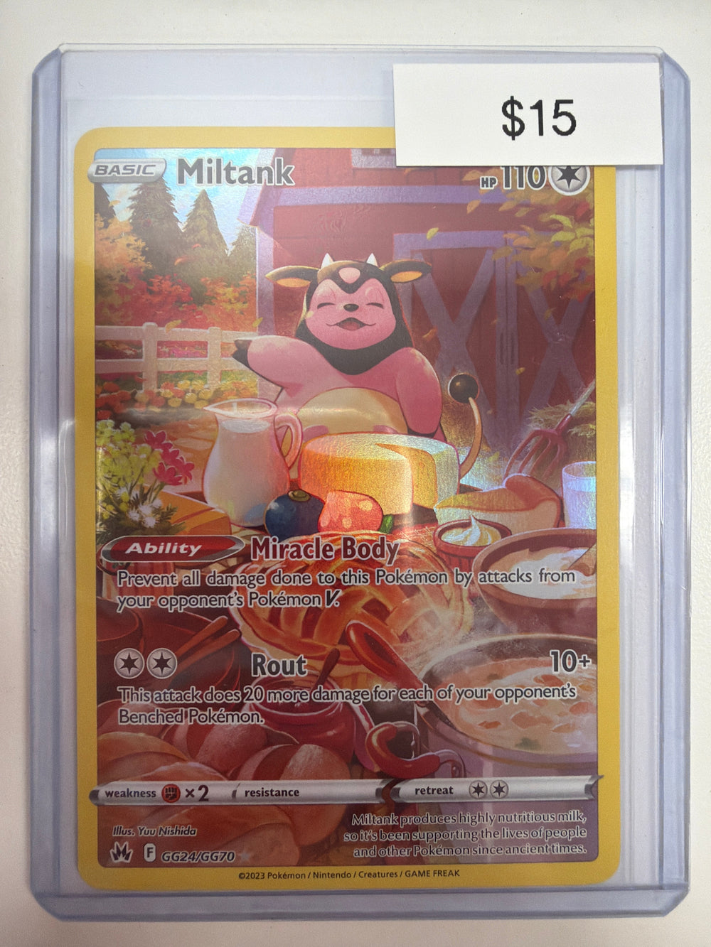 Pokemon Miltank GG24/GG70