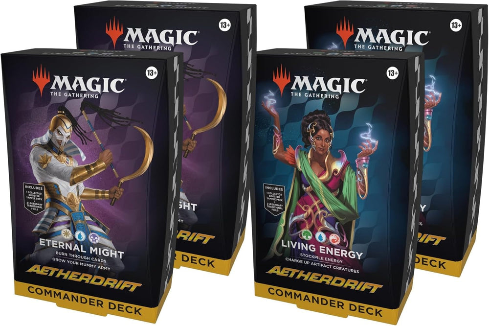 Magic The Gathering Aetherdrift Commander Decks 4CT