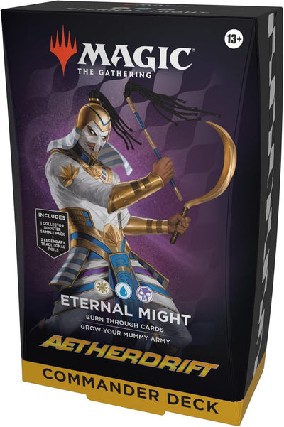 Magic The Gathering Aetherdrift Commander Deck Eternal Might