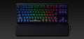 Realforce Geltron Black TKL Wrist Rest