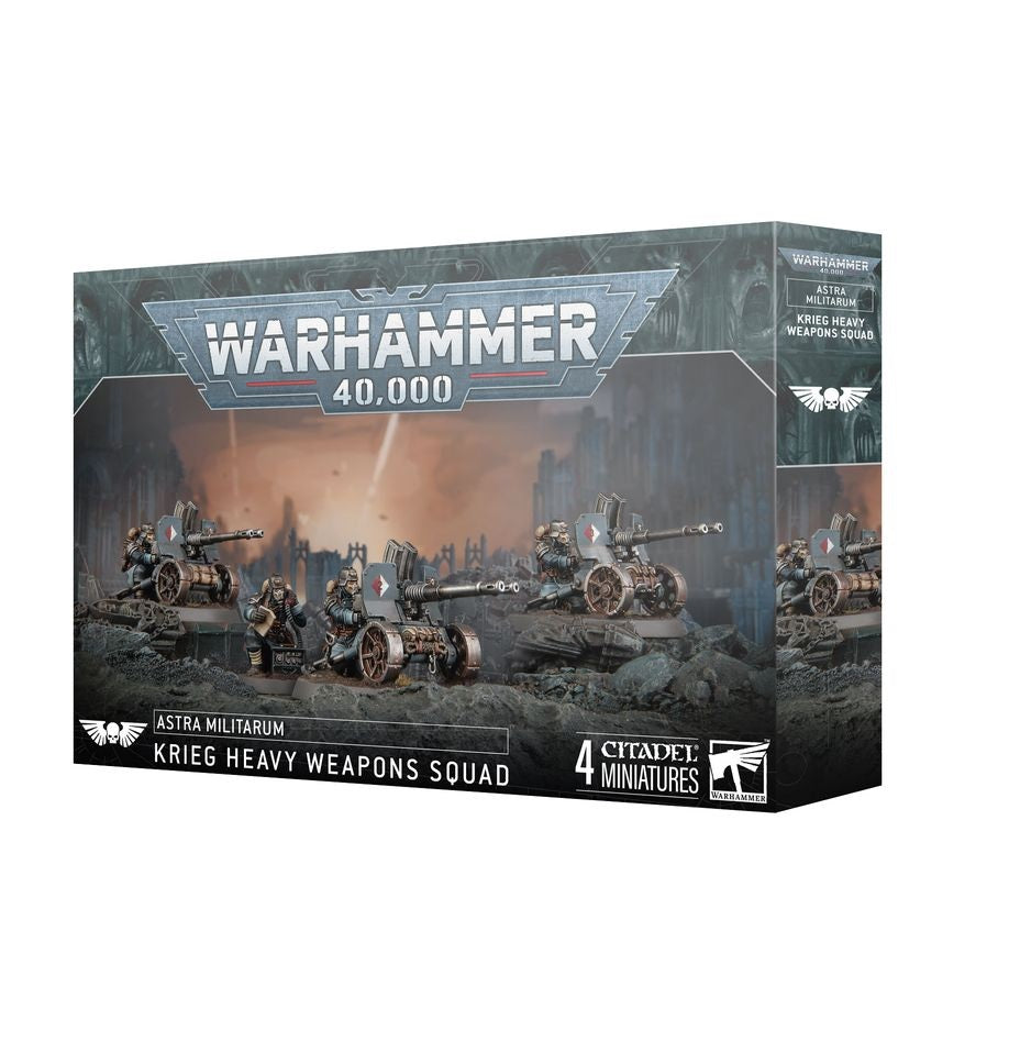 Warhammer 40000 Astra Militarum Krieg Heavy Weapons Squad