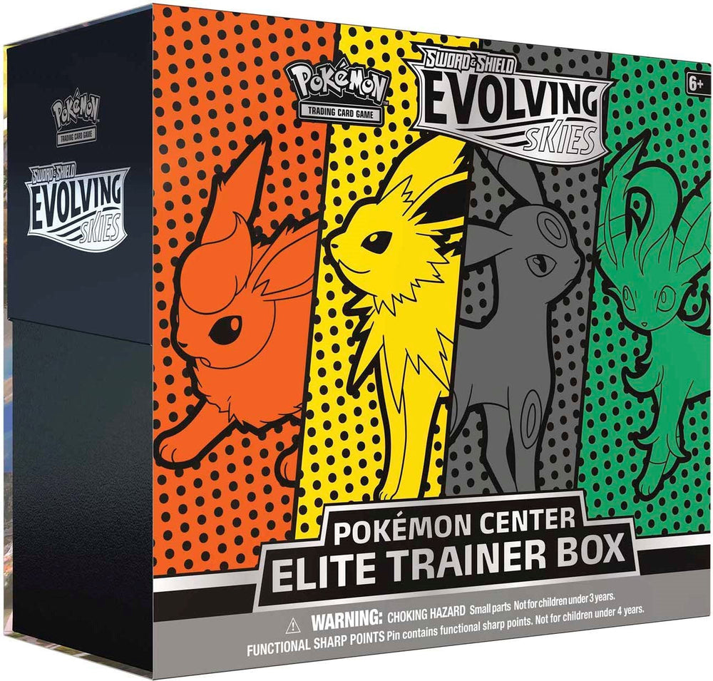 Pokemon TCG: Evolving Skies Pokemon Center Elite Trainer Box [Jolteon/Flareon/Umbreon/Leafeon] (Exclusive)