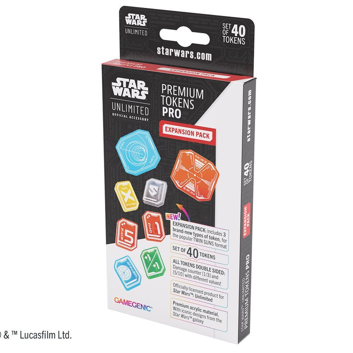 Star Wars Unlimited Premium Tokens Pro Expansion Pack