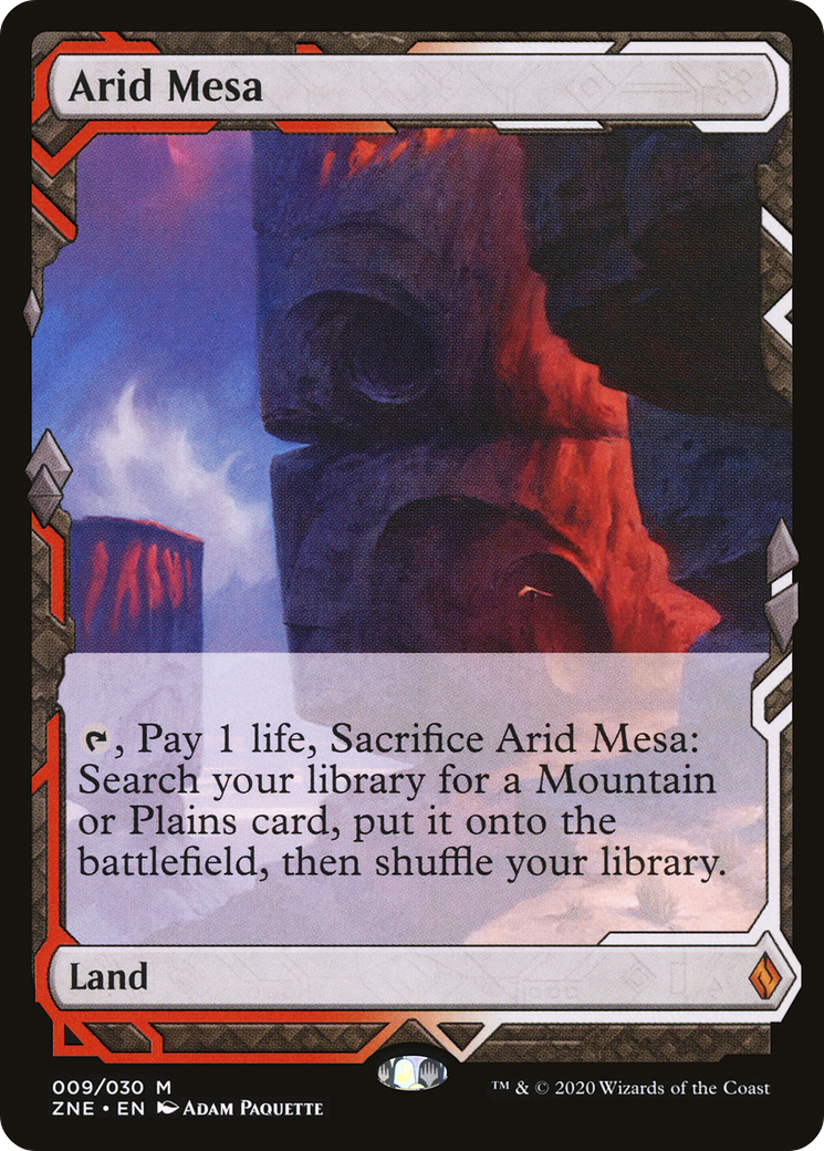 Arid Mesa (ZNE-009) - Zendikar Rising Expeditions Foil