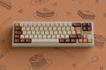 GMK Tiramisu Cherry Profile Double Shot ABS Keycap Set