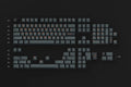 GMK Cinder Cherry Profile Double Shot ABS Keycap Set