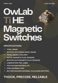 Owlab Ti HE Magnetic Linear Plate Mount Switch