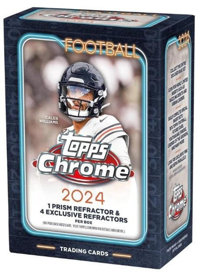 2024 Topps Chrome Football Blaster Box