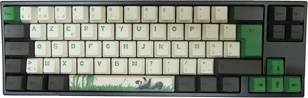 Ducky x Varmilo MIYA Pro Panda Belgian 65% White LED Mechanical Keyboard