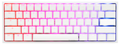 Ducky One 2 Mini Pure White RGB LED 60% Double Shot PBT Mechanical Keyboard